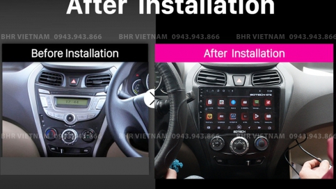 Màn hình DVD Android xe Hyundai Eon 2011 - 2019 | Gotech GT6 New